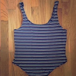 Striped bodysuit from Garage